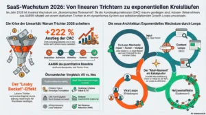 Von Trichtern zu Kreisläufen: Die Evolution des SaaS-Wachstums durch Growth Loops und AARRR-Synergien